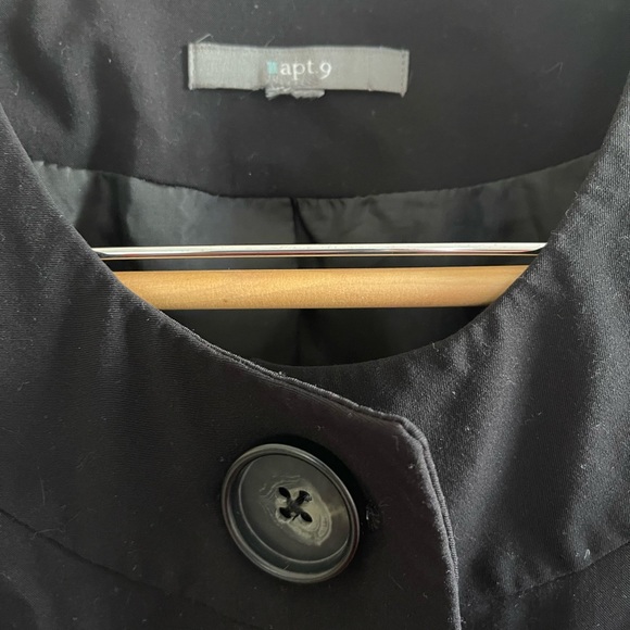 Black button jacket - Picture 3 of 4